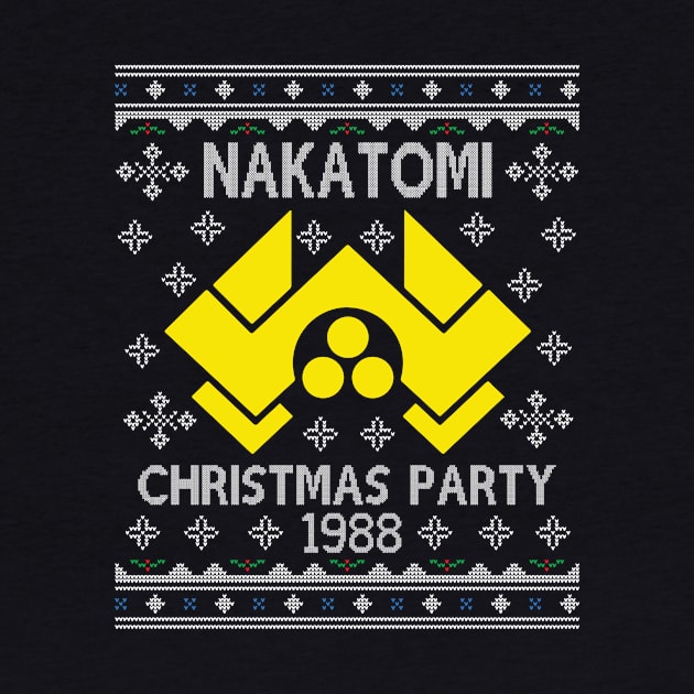 Die Hard Nakatomi Christmas Party Knit 1988 by Nova5